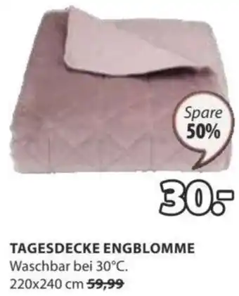 JYSK TAGESDECKE ENGBLOMME Angebot