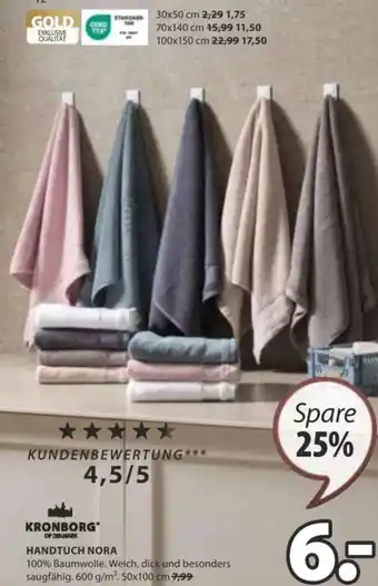 JYSK HANDTUCH NORA Angebot