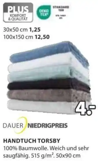 JYSK HANDTUCH TORSBY Angebot