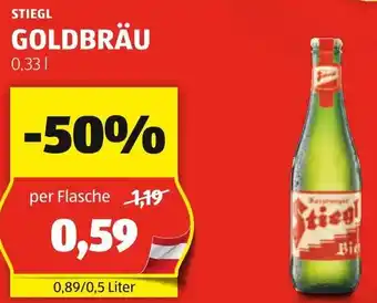 Hofer STIEGL GOLDBRÄU Angebot