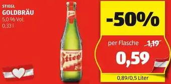 Hofer STIEGL GOLDBRÄU Angebot