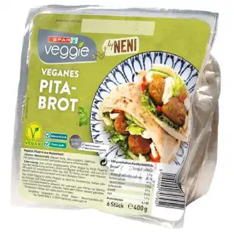 Spar Spar Veggie by Neni veganes Pitabrot SPAR 400 Gramm 1 Packung Angebot