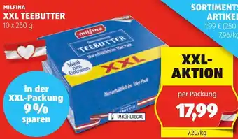 Hofer MILFINA XXL TEEBUTTER Angebot