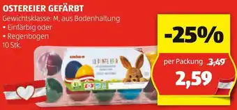 Hofer OSTEREIER GEFÄRBT Angebot