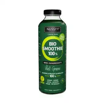 Spar NUSSYY Bio Smoothies 100% versch. Sorten SPAR 414 Milliliter 1 Flasche Angebot