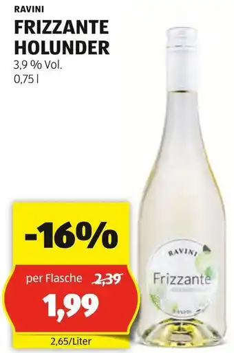 Hofer RAVINI FRIZZANTE HOLUNDER Angebot