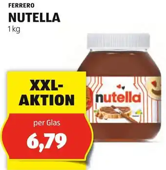 Hofer FERRERO NUTELLA Angebot