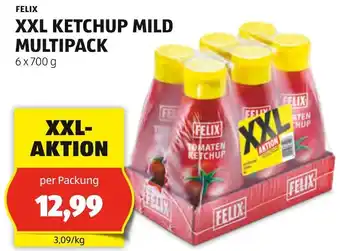 Hofer FELIX XXL KETCHUP MILD MULTIPACK Angebot