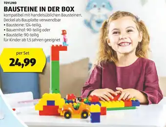 Hofer TOYLINO BAUSTEINE IN DER BOX Angebot