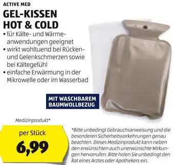 Hofer ACTIVE MED GEL-KISSEN HOT & COLD Angebot