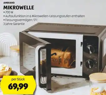 Hofer MIKROWELLE Angebot