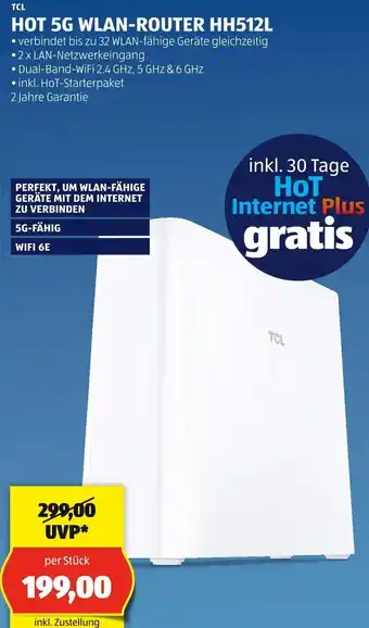 Hofer HOT 5G WLAN-ROUTER HH512L Angebot