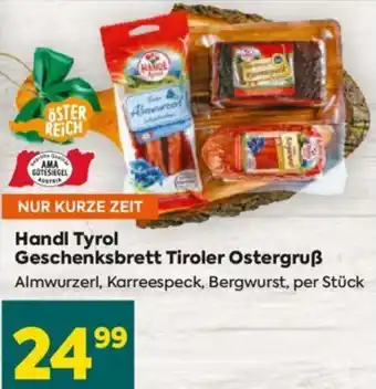 Billa Handl Tyrol Geschenksbrett Tiroler Ostergruß Angebot