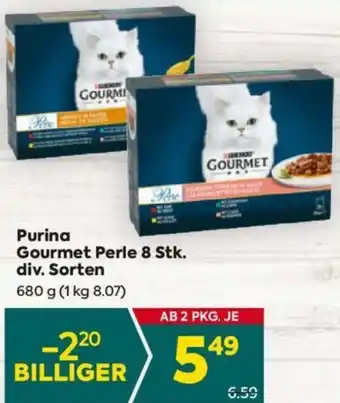 Billa Purina Gourmet Perle 8 Stk Angebot