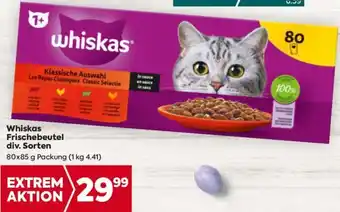 Billa Whiskas Frischebeutel Angebot