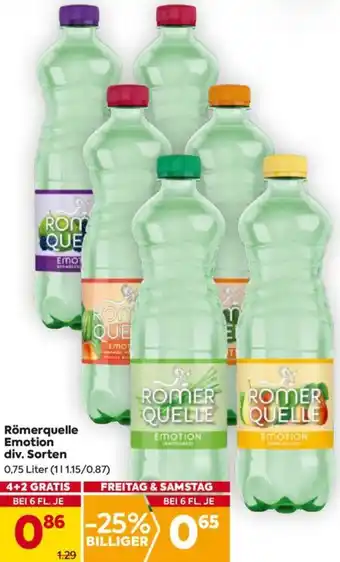 Billa Römerquelle Emotion Angebot