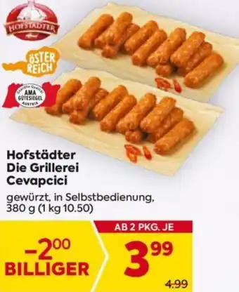 Billa Hofstädter Die Grillerei Cevapcici Angebot