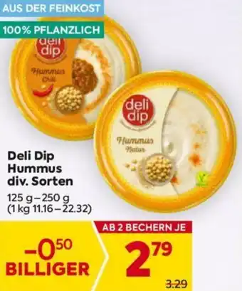 Billa Deli Dip Hummus Angebot