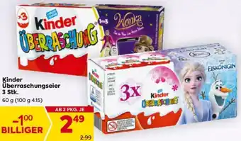 Billa Kinder Überraschungseier Angebot