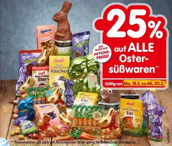 Interspar auf ALLE Oster- süßwaren Angebot