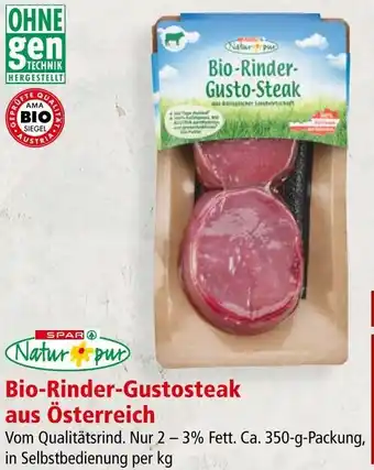 Interspar Bio-Rinder- Gusto-Steak Angebot