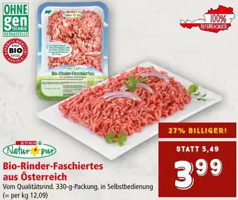 Interspar Bio-Rinder-Faschiertes Angebot