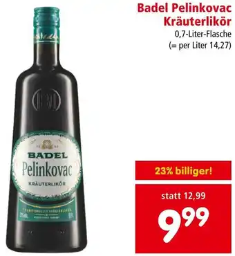 Interspar Badel Pelinkovac Kräuterlikör Angebot