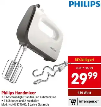 Interspar Philips Handmixer Angebot