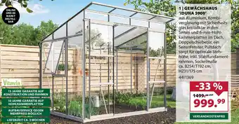 Dehner GEWÄCHSHAUS 'IDUNA 5900 Angebot