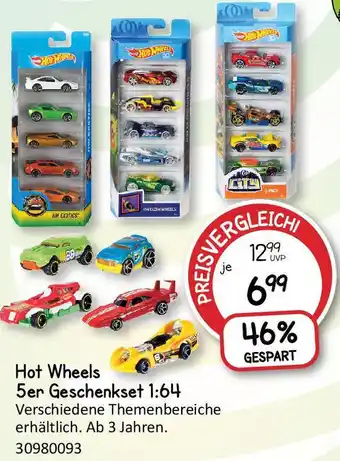 Vedes Hot Wheels 5er Geschenkset 1:64 Angebot