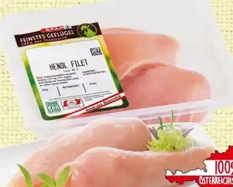 Spar Feinstes Geflügel Hendl-Filet Angebot