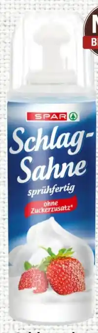 Spar Schlagsahne Angebot