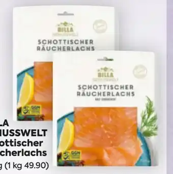 Billa Schottischer Räucherlachs Angebot
