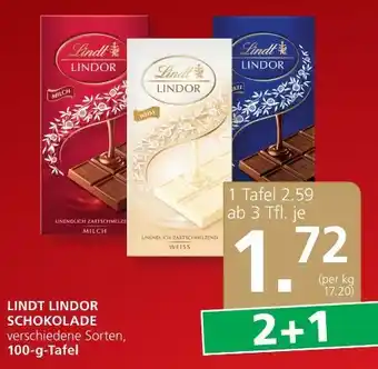 SPAR Gourmet Lindor Tafel Angebot