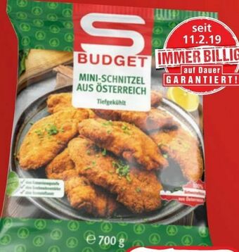 Spar Mini Schnitzel Angebot