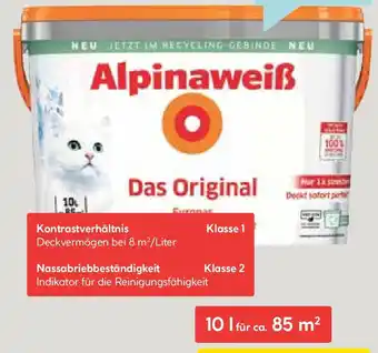 Hellweg Innenfarbe Alpinaweiß Angebot