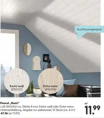 Hellweg Paneel Basic Angebot