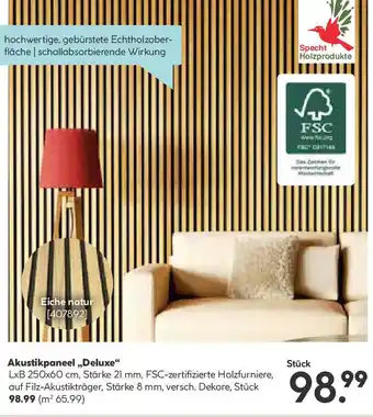 Hellweg Akustikpaneel Deluxe Angebot