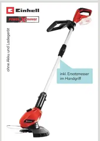 Hellweg Akku-Rasentrimmer GE-CT 18 Li Solo Angebot