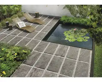 Hornbach FLAIRSTONE Feinsteinzeug Terrassenplatte Luserna Doree rektifizierte Kante 90 x 45 x 2 cm Angebot