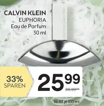 Bipa CALVIN KLEIN EUPHORIA Eau de Parfum 30 ml Angebot
