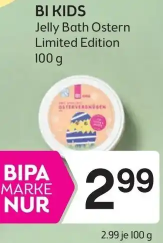 Bipa BI KIDS Jelly Bath Ostern Limited Edition 100g Angebot