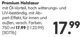 Hellweg Premium Holzlasur Angebot