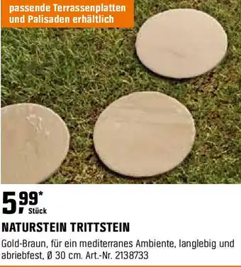 OBI NATURSTEIN TRITTSTEIN Angebot