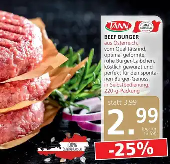 SPAR Gourmet BEEF BURGER Angebot