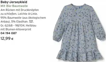 Tchibo Eduscho Baby-Jerseykleid Angebot