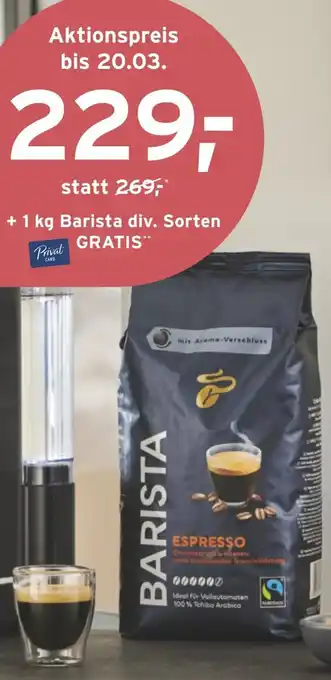 Tchibo Eduscho BARISTA ESPRESSO Angebot