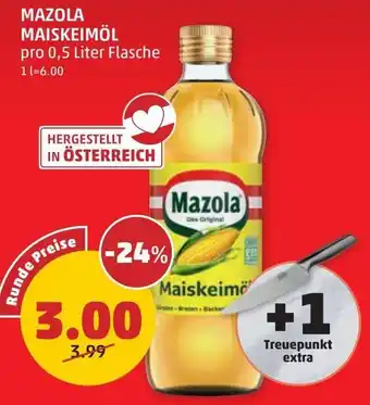 PENNY MAZOLA MAISKEIMÖL Angebot