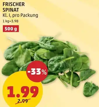 PENNY FRISCHER SPINAT Angebot