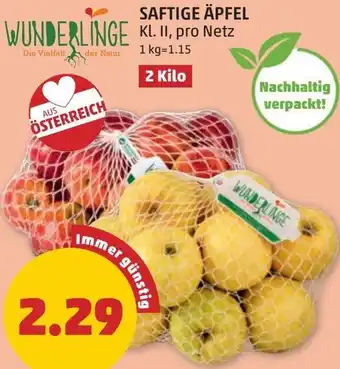 PENNY SAFTIGE ÄPFEL Angebot